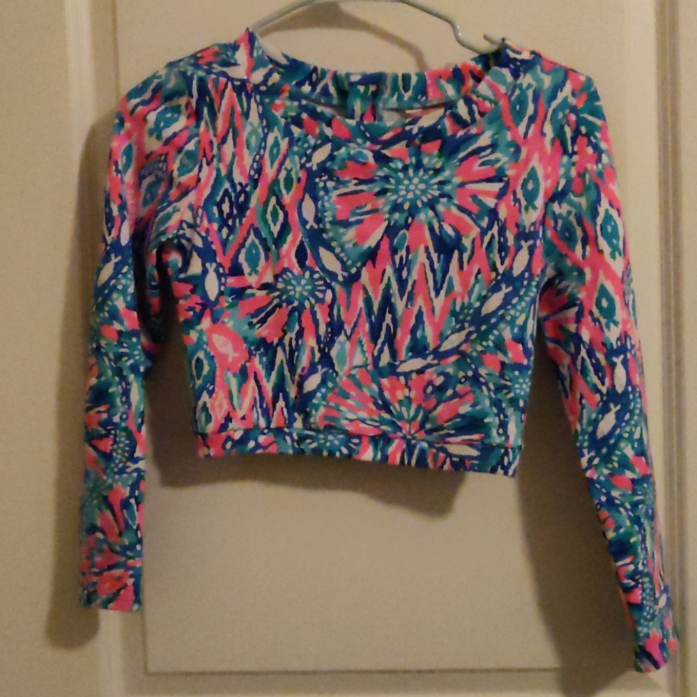 Beautiful Lilly Pulitzer Crop Top & Skort Sz XS